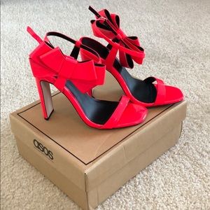ASOS brand heeled sandals
